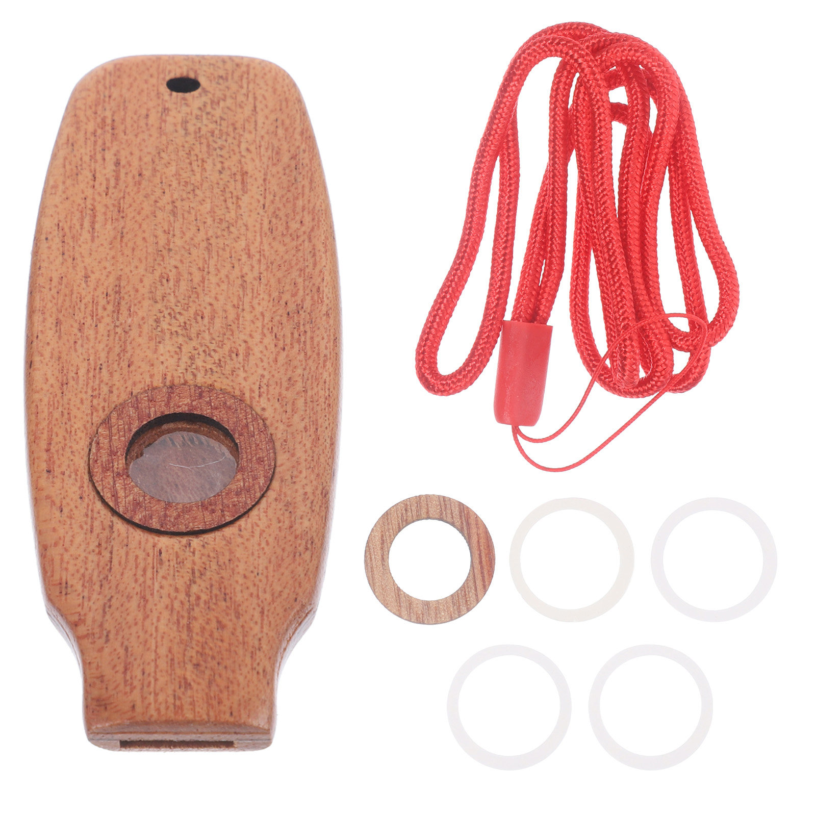 Musical Instrument Easy To Learn For Adults - Instrumento Kazoo de madeira, para uso