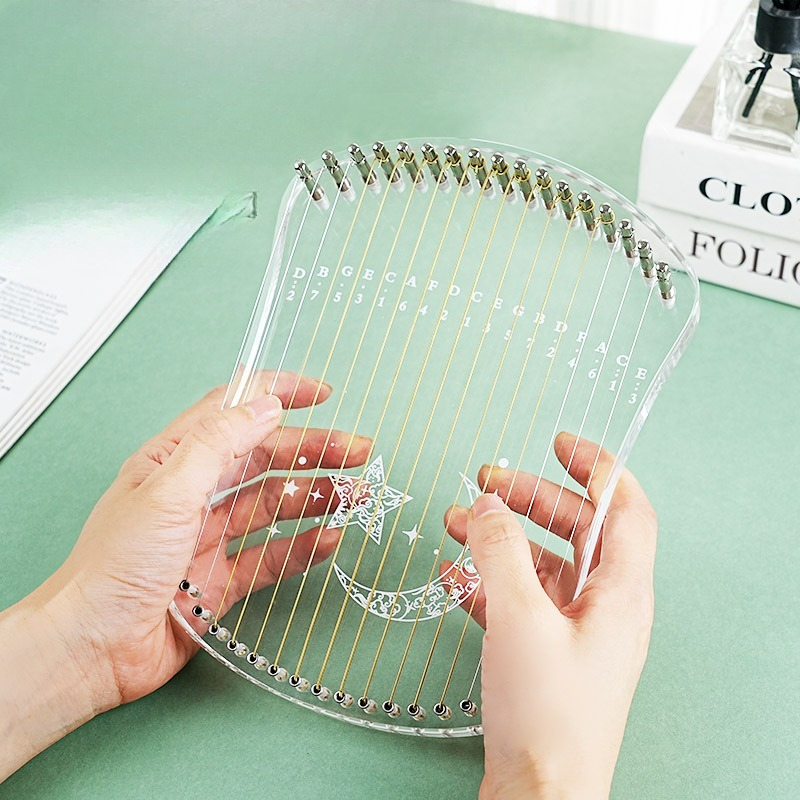 Musical Instrument Keyboard - Kalimba de 17 Cordas para Iniciantes,