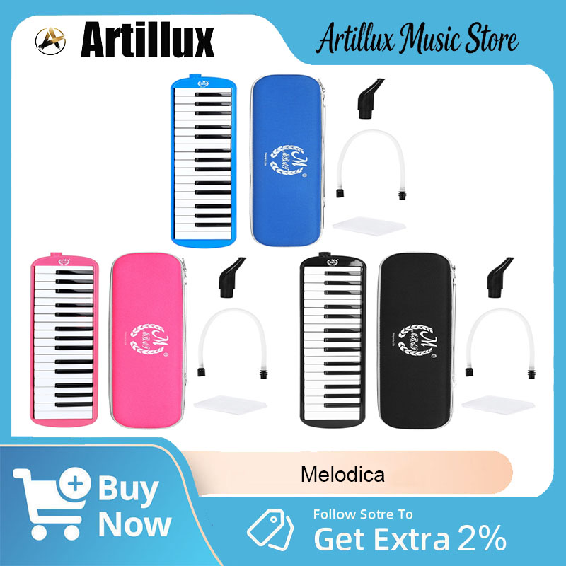 Musical Instrument Brands - Melodica Artillux de 32 Teclas, Nova