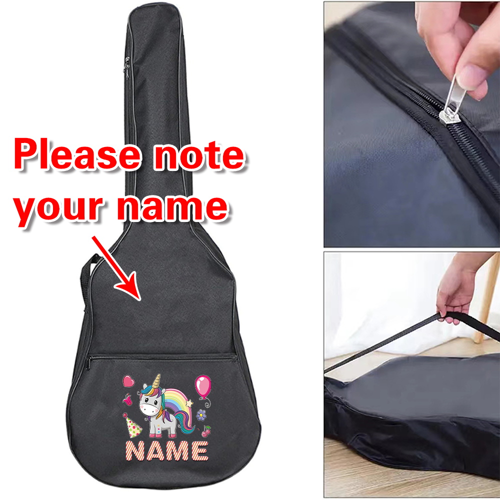 Musical Instrument Name - Bolsa de guitarra com nome personalizado,