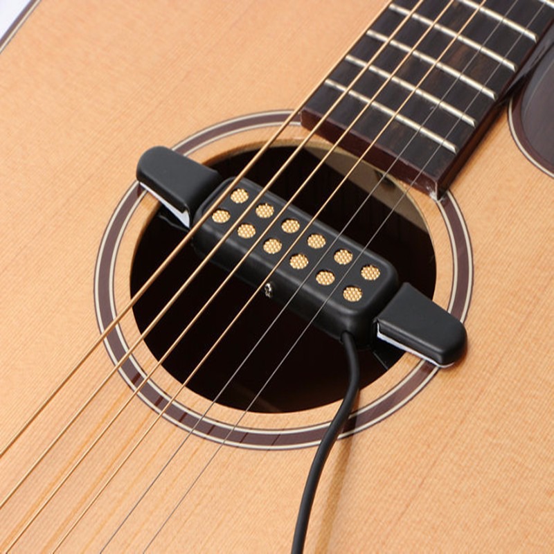 Musical Instrument Qin - Profissional clássico guitarra acústica captador transdutor