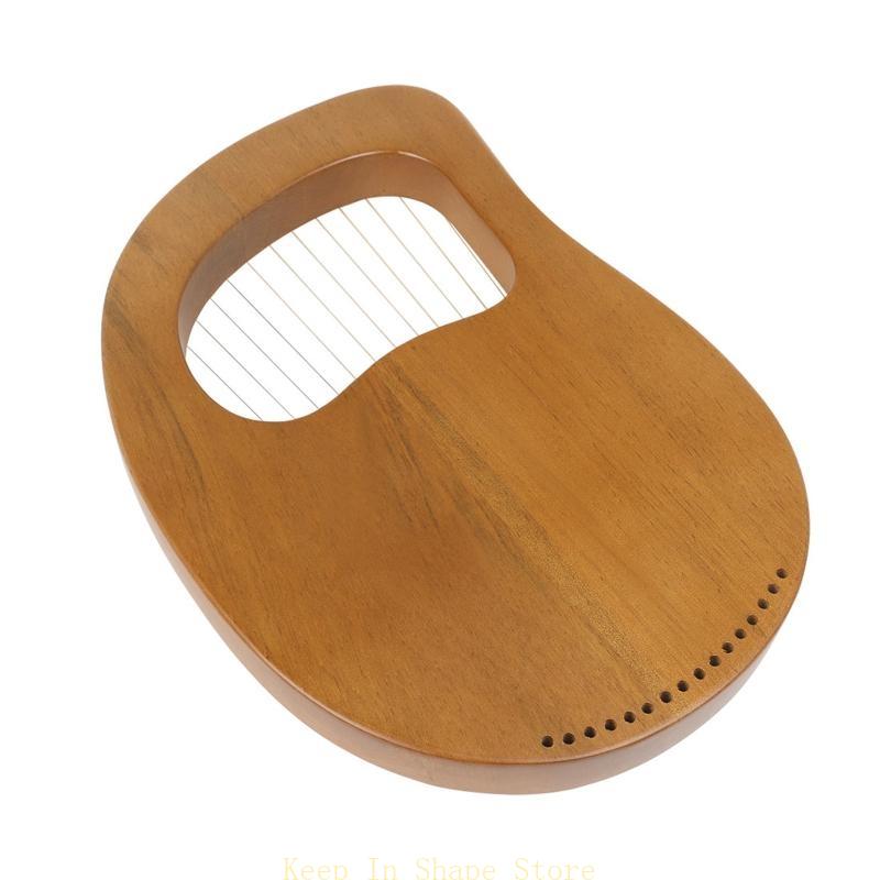 Musical Instrument Symbols - U1jc 16 string mogan lyre harp,