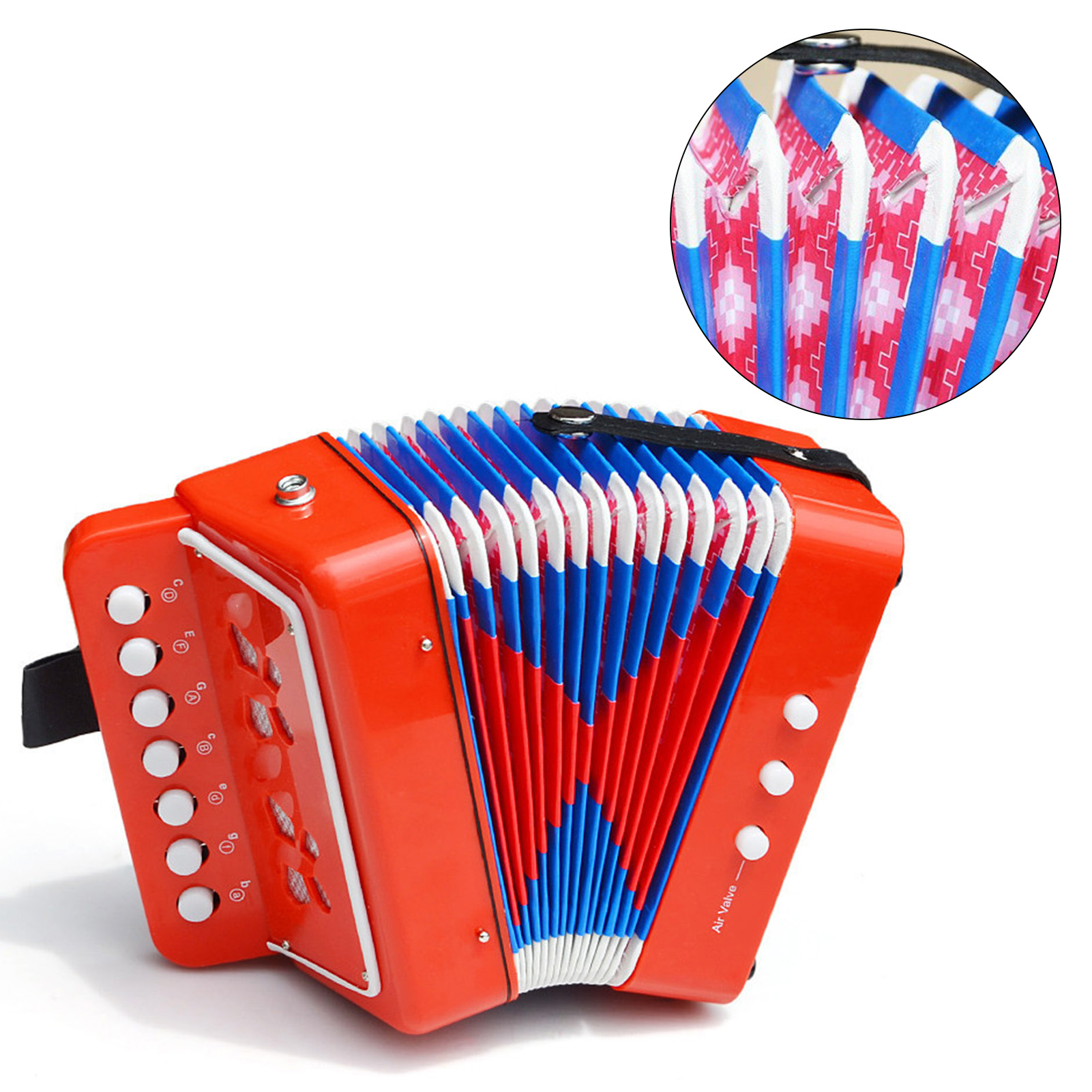 Musical Instrument Brands - Acordeão de Brinquedo Infantil, Instrumento Musical