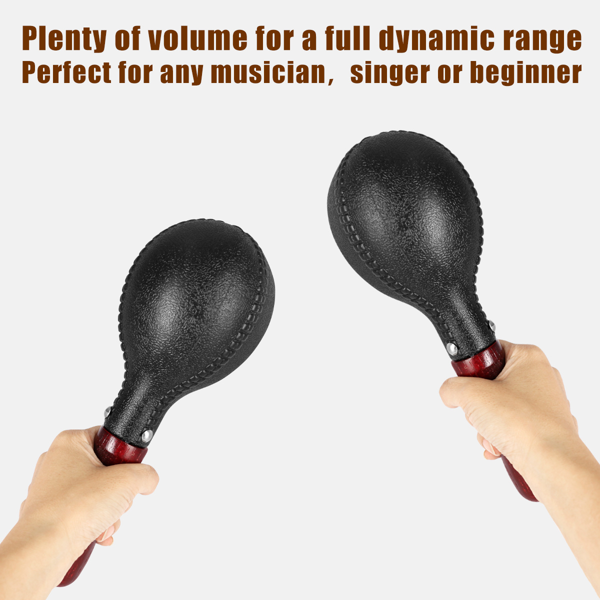 Musical Instrument Qin - Miwayer profissional par de maracas abanadores