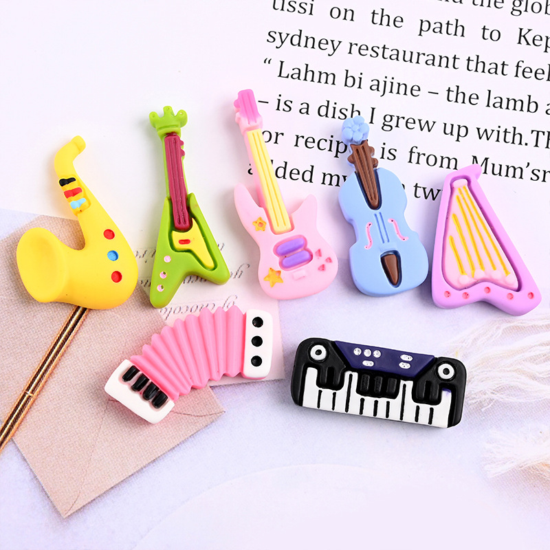 10 Peças de Instrumentos Music - Musical Instrument Jewelry avaliação e preço