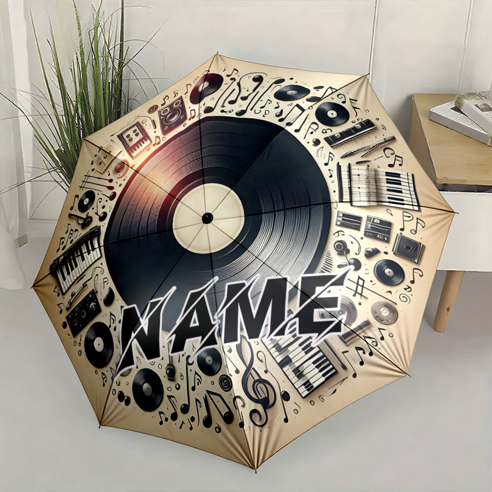 Guarda-chuva com nome personal - Musical Instrument Name avaliação e preço