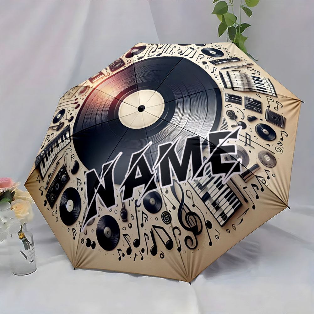 Guarda-chuva com nome personal - Musical Instrument Name avaliação e preço
