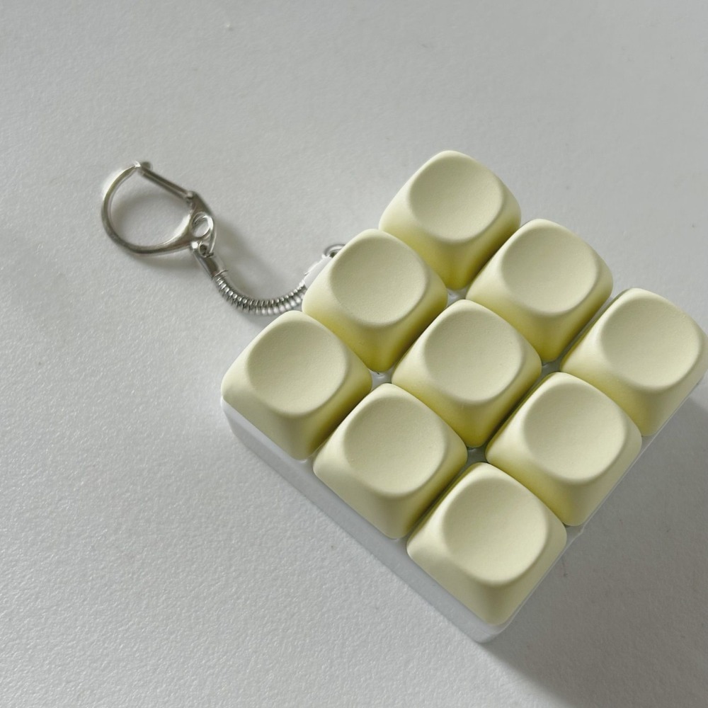 Novo fidget chaveiro diy tecla - Musical Instrument Keyboard avaliação e preço