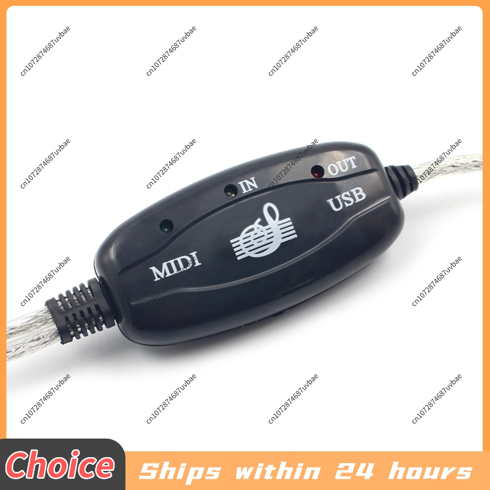 Cabo MIDI Profissional USB IN- - Musical Instrument Keyboard avaliação e preço
