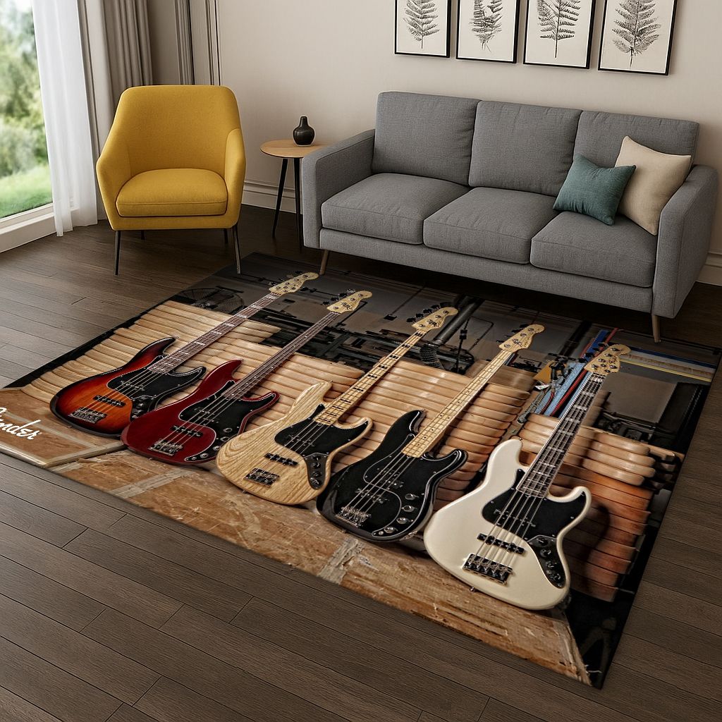 3d fender guitarra baixo instr - Musical Instrument Qin avaliação e preço