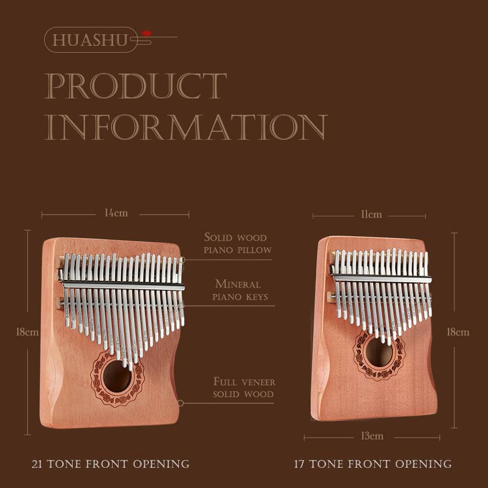 Hluru Kalimba de 17 Teclas, Pi - Musical Instrument Keyboard avaliação e preço