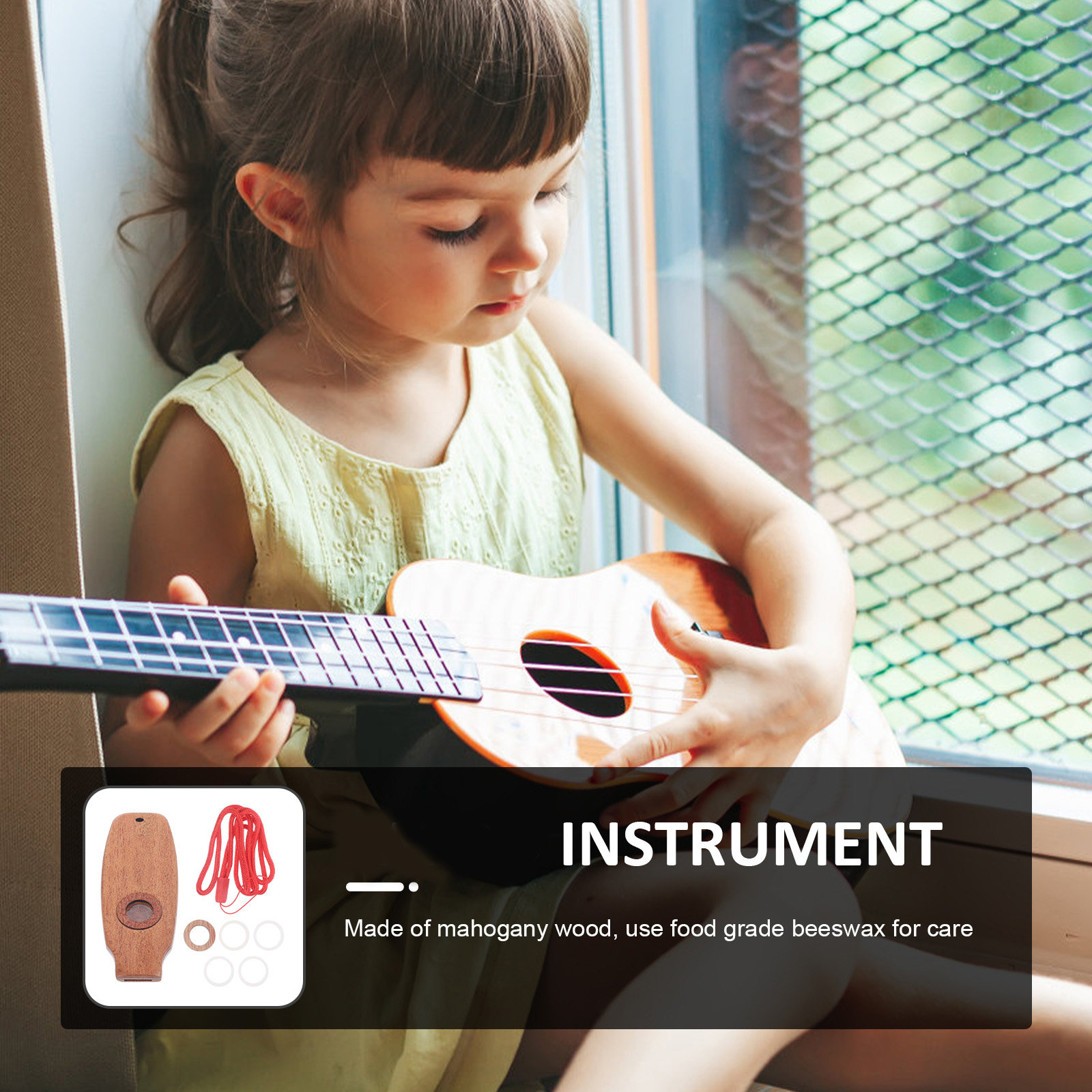 Instrumento Kazoo de madeira,  - Musical Instrument Easy To Learn For Adults avaliação e preço