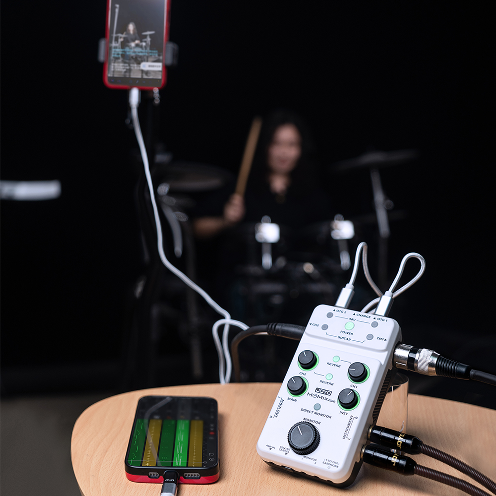 Mixer de Áudio JOYO MOMIX PRO  - Musical Instrument Keyboard avaliação e preço