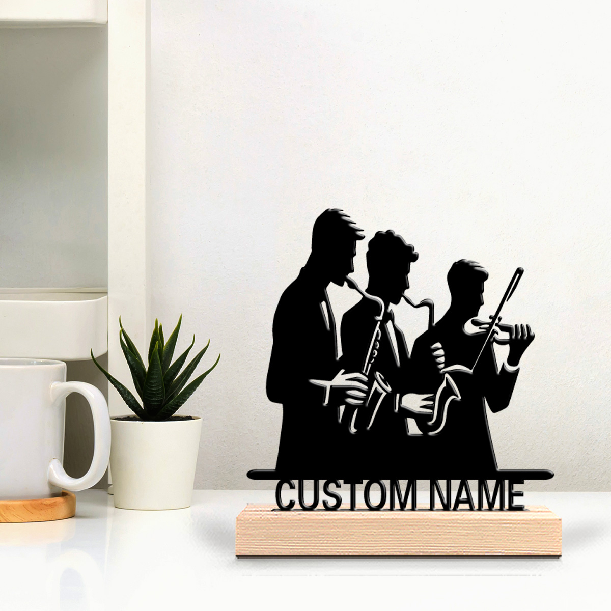 1 peça de Estatueta de Lata Pe - Musical Instrument Name avaliação e preço