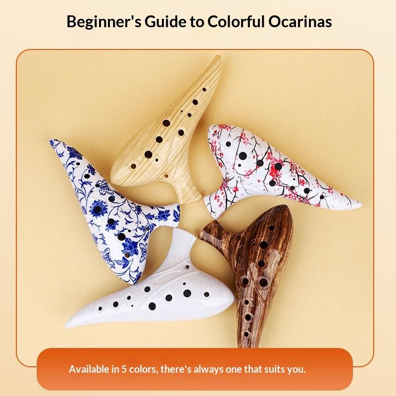Novo # Ocarina de 12 furos, in - Musical Instrument Qin avaliação e preço