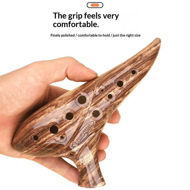 Novo # Ocarina de 12 furos, in - Musical Instrument Qin avaliação e preço