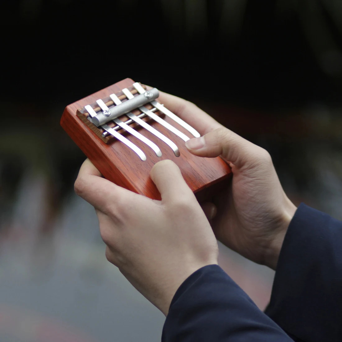 Kalimba IRIN de 5 Tons, Piano  - Musical Instrument Keyboard avaliação e preço