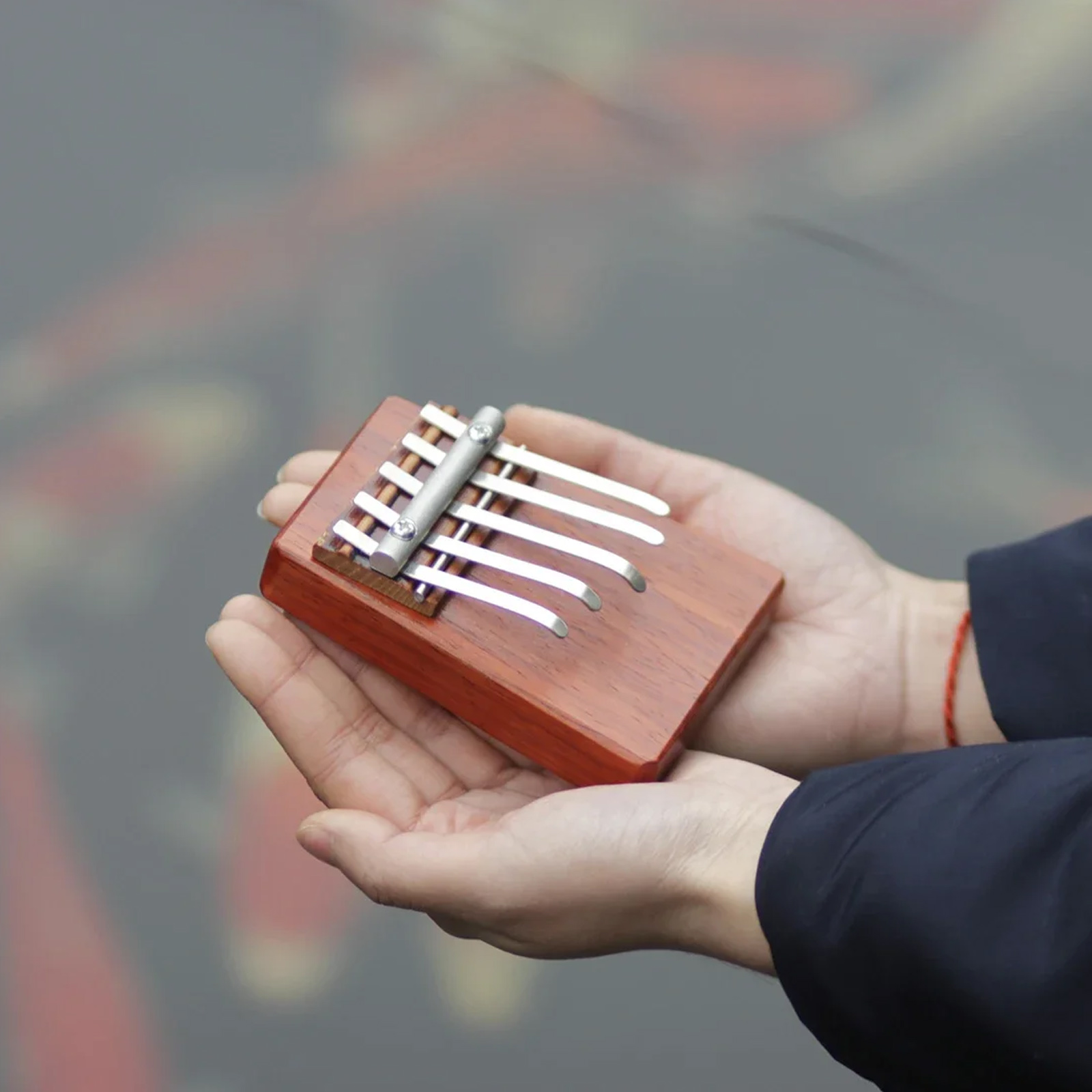 Kalimba IRIN de 5 Tons, Piano  - Musical Instrument Keyboard avaliação e preço