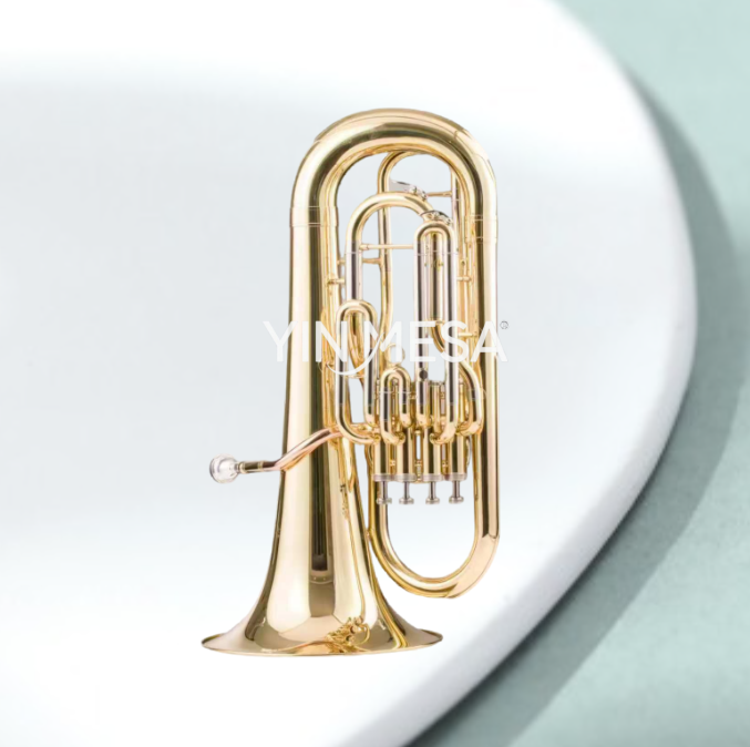 Eufônio de Válvula Vertical In - Musical Instrument Euphonium avaliação e preço