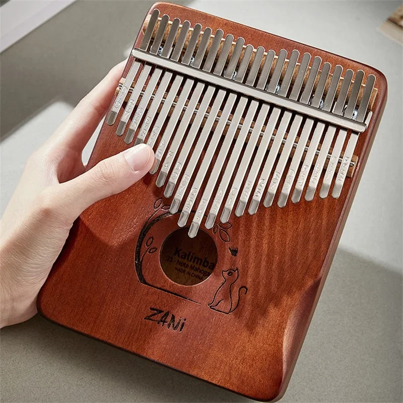 17 21 teclas kalimba polegar p - Musical Instrument Keyboard avaliação e preço