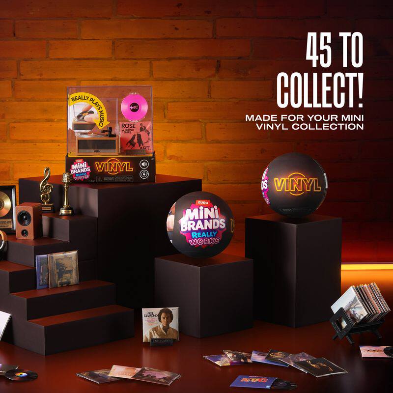 Mini Brands Vinyl Really Works - Musical Instrument Brands avaliação e preço