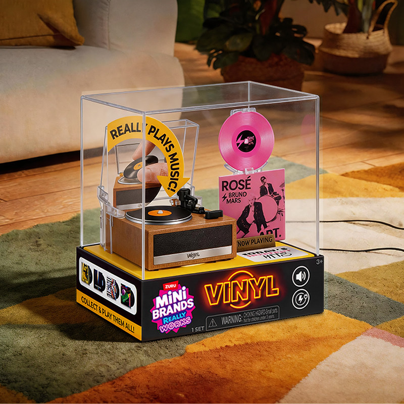 Mini Brands Vinyl Really Works - Musical Instrument Brands avaliação e preço