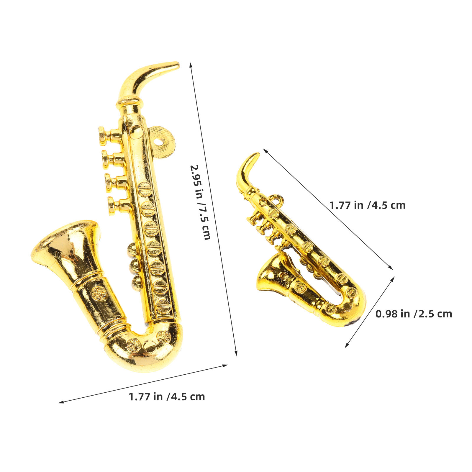 40 peças de enfeites de árvore - Musical Instrument Xmas Ornaments avaliação e preço