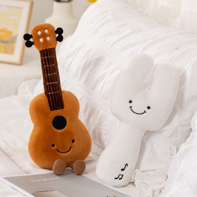 Brinquedo de pelúcia musical b - Musical Instrument Qin avaliação e preço