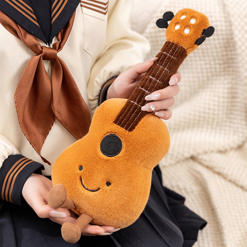 Brinquedo de pelúcia musical b - Musical Instrument Qin avaliação e preço