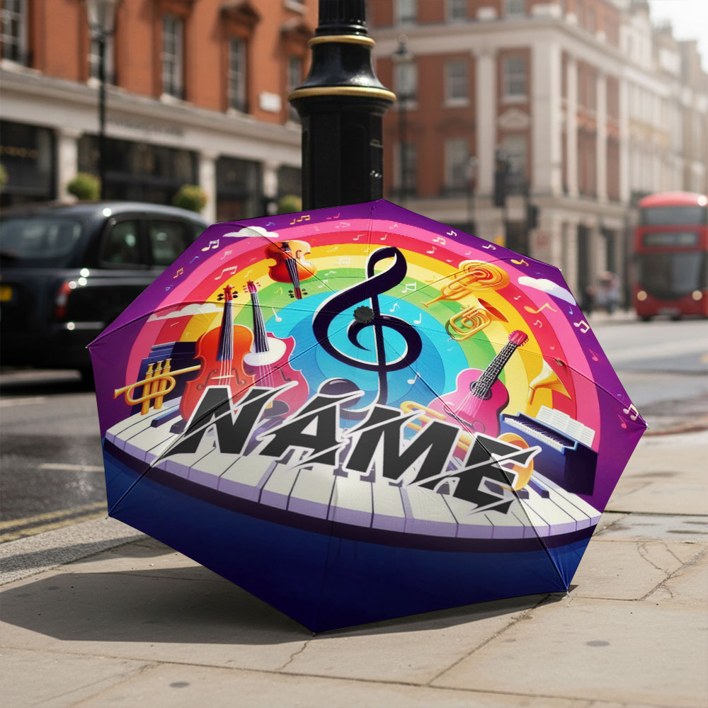 Guarda-chuva personalizado com - Musical Instrument Name avaliação e preço