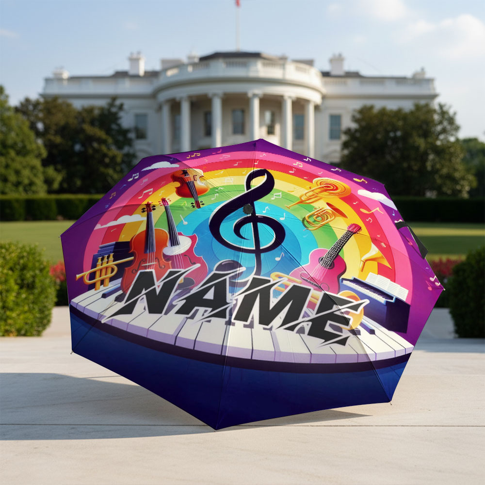Guarda-chuva personalizado com - Musical Instrument Name avaliação e preço