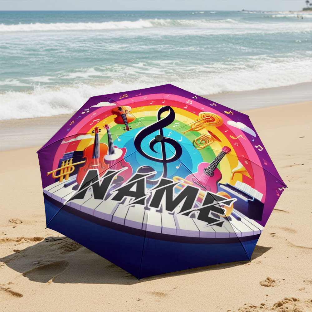 Guarda-chuva personalizado com - Musical Instrument Name avaliação e preço