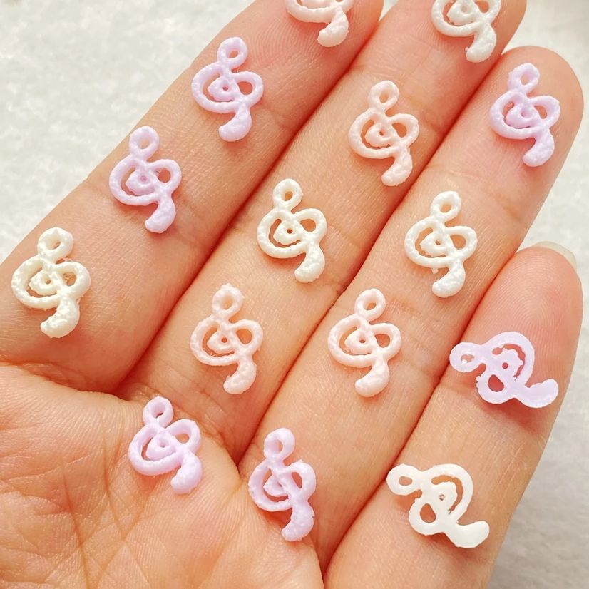 50 pçs mix resina mini símbolo - Musical Instrument Symbols avaliação e preço