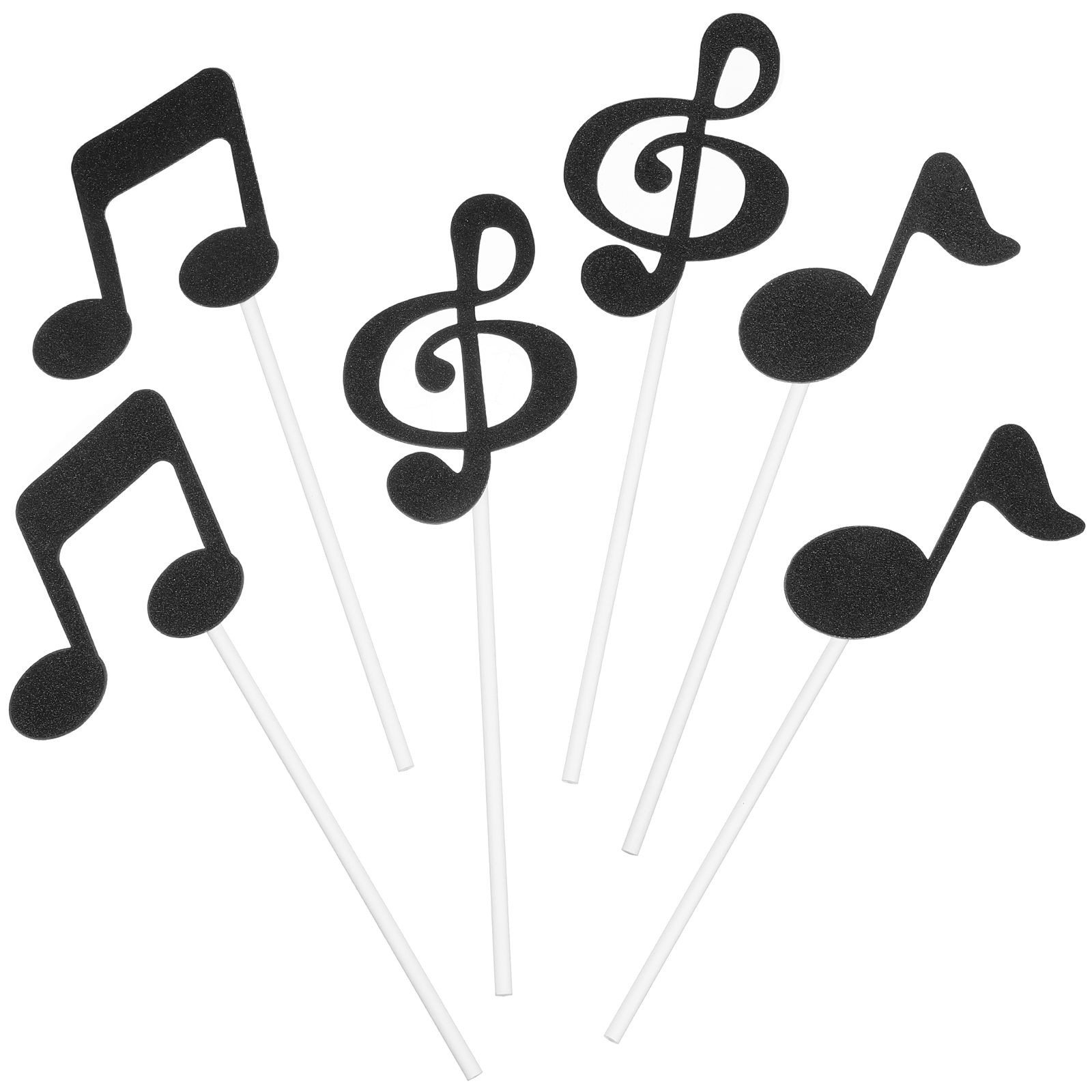 18 pçs nota bolo toppers cupca - Musical Instrument Symbols avaliação e preço