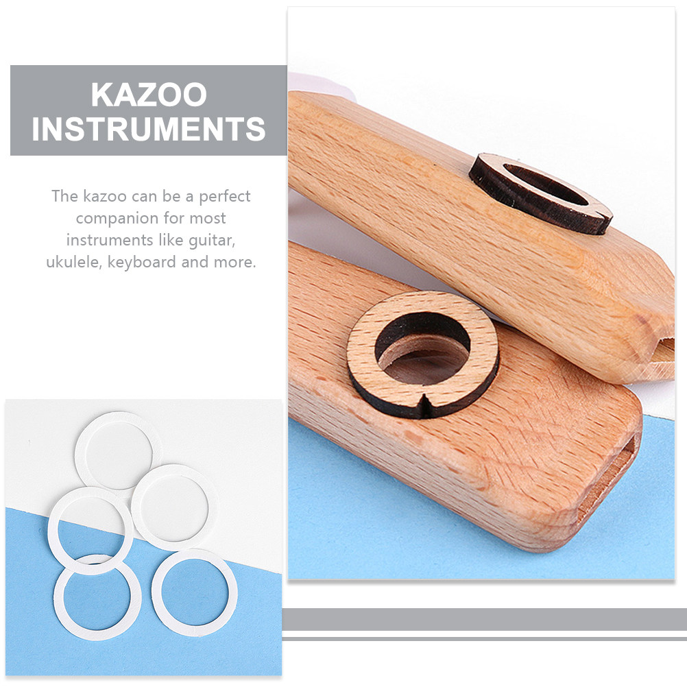 1 conjunto de kazoo de madeira - Musical Instrument Keyboard avaliação e preço