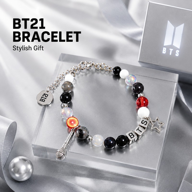 Pulseira de Contas Preta e Ver - Musical Instrument Jewelry avaliação e preço