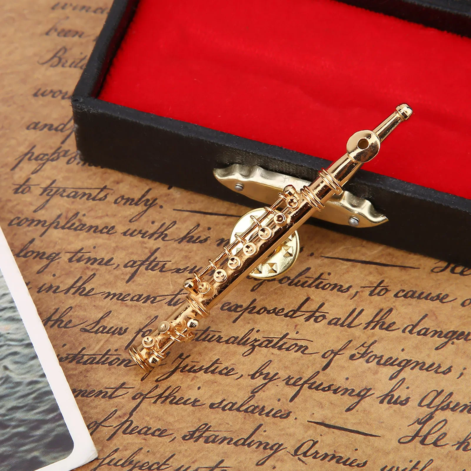 Pin de lapela esmalte duro par - Musical Instrument Jewelry avaliação e preço