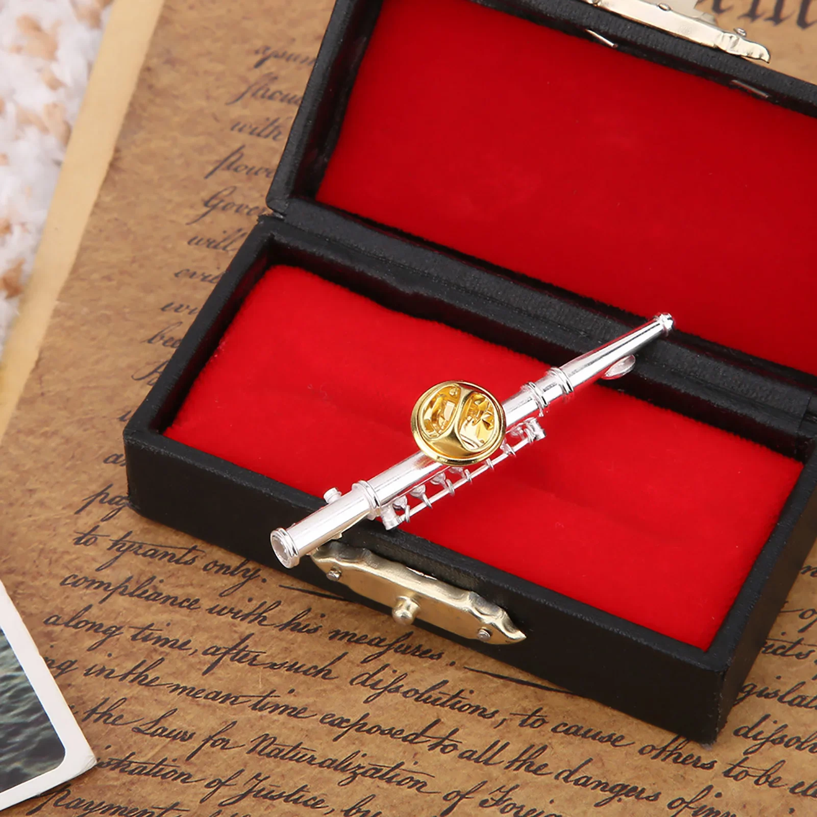 Pin de lapela esmalte duro par - Musical Instrument Jewelry avaliação e preço